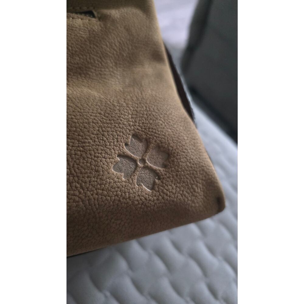 Patricia Nash Tuscan Fields Embroidered Floral Genovese Satchel – Khaki, NWT - Picture 14 of 15
